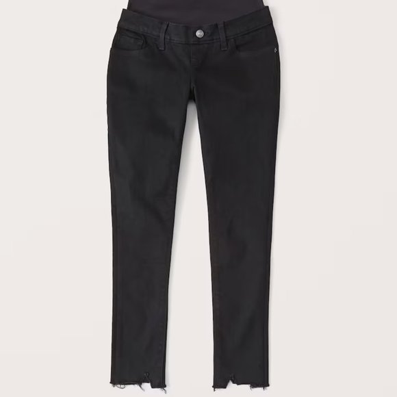 NWT | Abercrombie & Fitch Maternity Super Skinny Ankle Jean | Size 24 Short - Picture 1 of 3